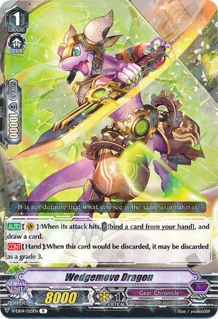 Wedgemove Dragon V EB04 025EN Rare R Wedgemove Dragon V EB04 025EN Rare R