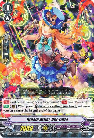 Steam Artist Abi ratta V EB04 026EN Rare R Steam Artist Abi ratta V EB04 026EN Rare R
