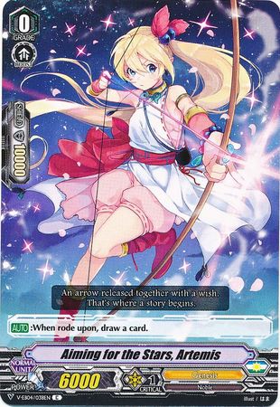 Aiming for the Stars Artemis V EB04 038EN Common C V Extra Booster 4 The Answer of Truth Singles Aiming for the Stars Artemis V EB04 038EN Common C V Extra Booster 4 The Answer of Truth Singles