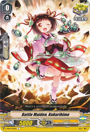 Battle Maiden Kukurihime V EB04 039EN Common C V Extra Booster 4 The Answer of Truth Singles Battle Maiden Kukurihime V EB04 039EN Common C V Extra Booster 4 The Answer of Truth Singles
