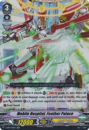 Mobile Hospital Feather Palace V EB03 010 EN Double Rare RR Mobile Hospital Feather Palace V EB03 010 EN Double Rare RR
