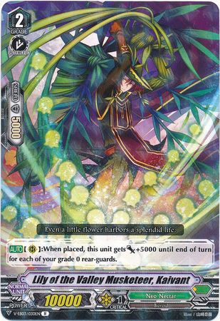 Lily of the Valley Musketeer Kaivant V EB03 030 EN R V Extra Booster 3 UltraRare Miracle Collection Singles Lily of the Valley Musketeer Kaivant V EB03 030 EN R V Extra Booster 3 UltraRare Miracle Collection Singles