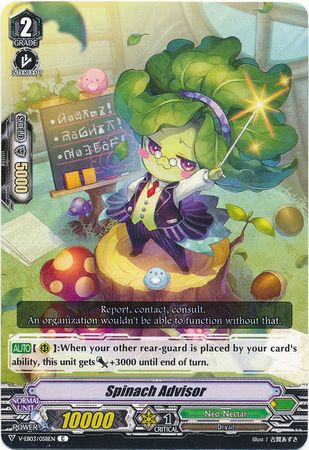 Spinach Advisor V EB03 058 EN Common C Spinach Advisor V EB03 058 EN Common C