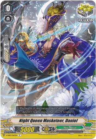 Night Queen Musketeer Daniel V EB03 063 EN Common C Night Queen Musketeer Daniel V EB03 063 EN Common C