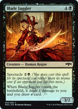 Blade Juggler 063 259 Foil Blade Juggler 063 259 Foil