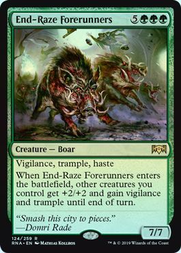 End Raze Forerunners 124 259 Foil Ravnica Allegiance Foil Singles End Raze Forerunners 124 259 Foil Ravnica Allegiance Foil Singles