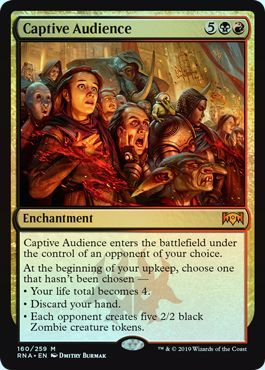 Captive Audience 160 259 Foil Ravnica Allegiance Foil Singles Captive Audience 160 259 Foil Ravnica Allegiance Foil Singles
