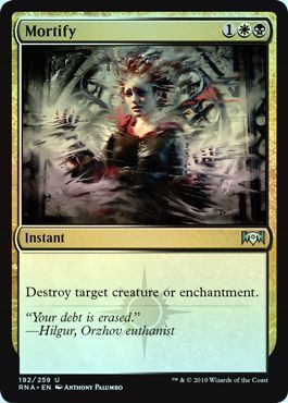 Mortify 192 259 Foil Ravnica Allegiance Foil Singles Mortify 192 259 Foil Ravnica Allegiance Foil Singles