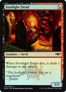 Footlight Fiend 216 259 Foil Footlight Fiend 216 259 Foil