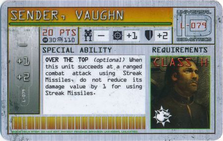 L 079 Vaughn Sender Mechwarrior Wolf Strike Card Mechwarrior Cards All L 079 Vaughn Sender Mechwarrior Wolf Strike Card Mechwarrior Cards All