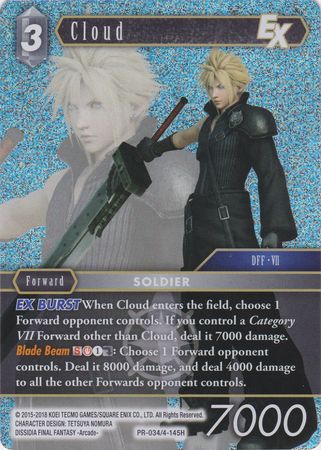 Lot of 4 Final Fantasy TCG Chapters Series Promo Foil FFTCG Not for sale NEW