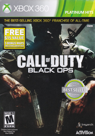 Call of Duty: Black Ops (Platinum Hits) Xbox 360 | TrollAndToad