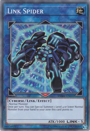 Link Spider DEM4 EN010 Common Yu Gi Oh Promos Other Link Spider DEM4 EN010 Common Yu Gi Oh Promos Other
