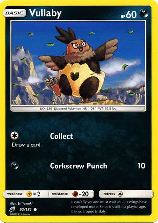Vullaby 92 181 Common Sun Moon Team Up Singles Vullaby 92 181 Common Sun Moon Team Up Singles
