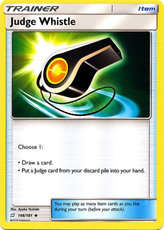 Judge Whistle 146 181 Uncommon Sun Moon Team Up Singles Judge Whistle 146 181 Uncommon Sun Moon Team Up Singles