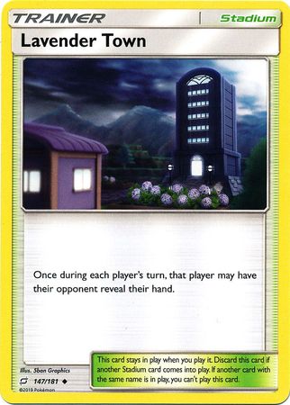Lavender Town 147 181 Uncommon Sun Moon Team Up Singles Lavender Town 147 181 Uncommon Sun Moon Team Up Singles