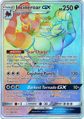 Incineroar GX - Sun & Moon: Team Up - Pokemon | TrollAndToad