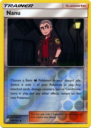 Nanu 150 181 Uncommon Reverse Holo Nanu 150 181 Uncommon Reverse Holo