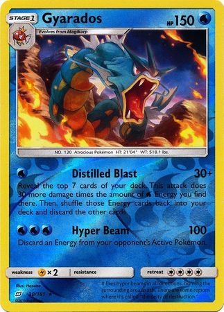 Gyarados 30 181 Holo Rare Reverse Holo Gyarados 30 181 Holo Rare Reverse Holo