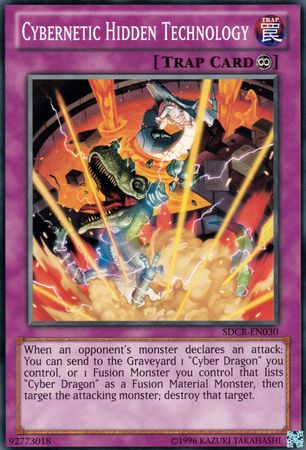 Cybernetic Hidden Technology SDCR EN030 Common Unlimited Structure Deck Cyber Dragon Revolution Unlimited Cybernetic Hidden Technology SDCR EN030 Common Unlimited Structure Deck Cyber Dragon Revolution Unlimited