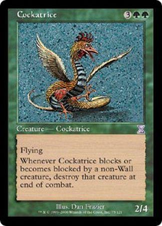 Cockatrice Time Spiral Time Shifted Singles Cockatrice Time Spiral Time Shifted Singles