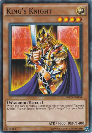 King s Knight YGLD ENB08 Common Unlimited Yugi s Battle City Deck Unlimited YGLD ENB King s Knight YGLD ENB08 Common Unlimited Yugi s Battle City Deck Unlimited YGLD ENB
