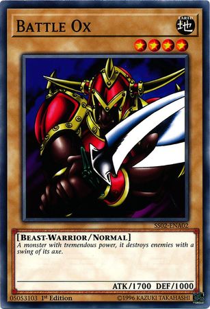 Battle Ox SS02 ENA02 Common 1st Edition Battle Ox SS02 ENA02 Common 1st Edition