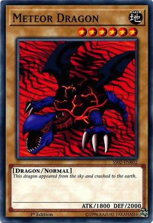 Meteor Dragon SS02 ENB02 Common 1st Edition Meteor Dragon SS02 ENB02 Common 1st Edition