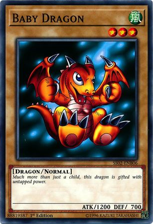 Baby Dragon SS02 ENB06 Common 1st Edition Baby Dragon SS02 ENB06 Common 1st Edition
