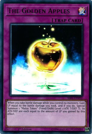 The Golden Apples SS01 ENV02 Ultra Rare 1st Edition Speed Duel Starter Decks Destiny Masters Singles The Golden Apples SS01 ENV02 Ultra Rare 1st Edition Speed Duel Starter Decks Destiny Masters Singles