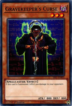 Gravekeeper s Curse SS01 ENB01 Common 1st Edition Speed Duel Starter Decks Destiny Masters Singles Gravekeeper s Curse SS01 ENB01 Common 1st Edition Speed Duel Starter Decks Destiny Masters Singles
