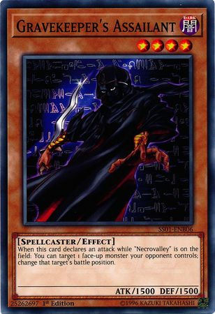 Gravekeeper s Assailant SS01 ENB06 Common 1st Edition Speed Duel Starter Decks Destiny Masters Singles Gravekeeper s Assailant SS01 ENB06 Common 1st Edition Speed Duel Starter Decks Destiny Masters Singles