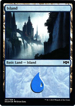 Island 261 259 Ravnica Allegiance Singles Island 261 259 Ravnica Allegiance Singles