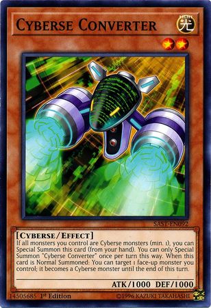 Cyberse Converter SAST EN092 Common 1st Edition Savage Strike 1st Edition Singles Cyberse Converter SAST EN092 Common 1st Edition Savage Strike 1st Edition Singles