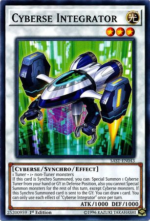 Cyberse Integrator SAST EN043 Common 1st Edition Savage Strike 1st Edition Singles Cyberse Integrator SAST EN043 Common 1st Edition Savage Strike 1st Edition Singles