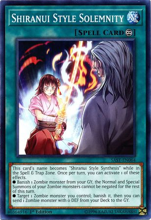 Shiranui Style Solemnity SAST EN064 Common 1st Edition Savage Strike 1st Edition Singles Shiranui Style Solemnity SAST EN064 Common 1st Edition Savage Strike 1st Edition Singles