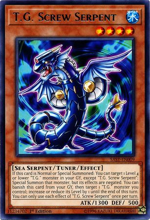 T G Screw Serpent SAST EN009 Rare 1st Edition T G Screw Serpent SAST EN009 Rare 1st Edition