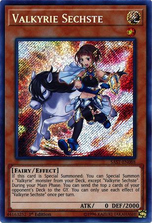 Valkyrie Sechste SAST EN088 Secret Rare 1st Edition Savage Strike 1st Edition Singles Valkyrie Sechste SAST EN088 Secret Rare 1st Edition Savage Strike 1st Edition Singles