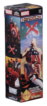 Marvel Earth X Booster Pack Marvel Heroclix Heroclix Sealed Product Marvel Earth X Booster Pack Marvel Heroclix Heroclix Sealed Product