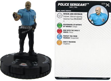 Police Sergeant 009 Earth X Marvel Heroclix Marvel Earth X Singles Police Sergeant 009 Earth X Marvel Heroclix Marvel Earth X Singles