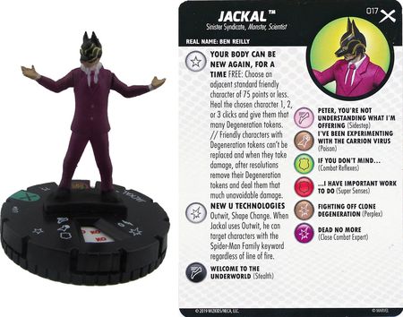 Jackal 017 Earth X Marvel Heroclix Marvel Earth X Singles Jackal 017 Earth X Marvel Heroclix Marvel Earth X Singles