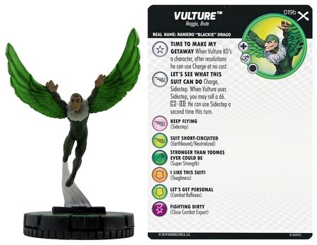 Vulture 019b Earth X Marvel Heroclix Vulture 019b Earth X Marvel Heroclix