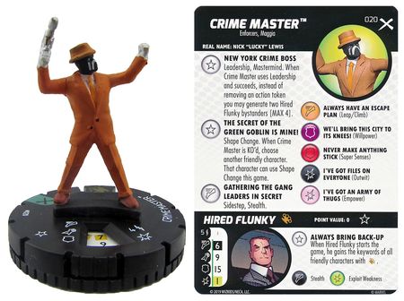 Crime Master 020 Earth X Marvel Heroclix Crime Master 020 Earth X Marvel Heroclix