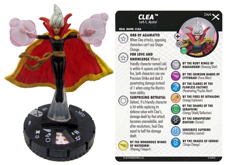 Clea 044 Earth X Marvel Heroclix Clea 044 Earth X Marvel Heroclix