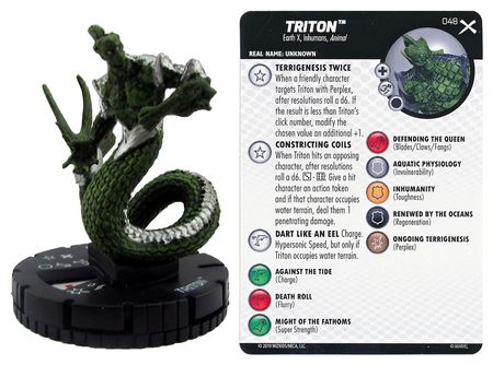 Triton 048 Earth X Marvel Heroclix Triton 048 Earth X Marvel Heroclix