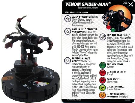 Venom Spider Man 066 Chase Rare Earth X Marvel Heroclix Marvel Earth X Singles Venom Spider Man 066 Chase Rare Earth X Marvel Heroclix Marvel Earth X Singles