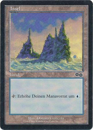Insel Island 337 German Urza s Saga Urza s Saga German Insel Island 337 German Urza s Saga Urza s Saga German