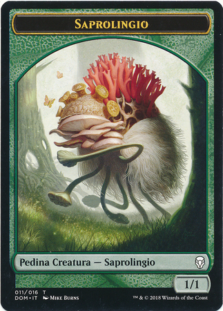 Saprolingio Saproling Token 011 016 Italian Dominaria Dominaria Italian Singles Saprolingio Saproling Token 011 016 Italian Dominaria Dominaria Italian Singles