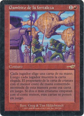 Gambito de la fortaleza Stronghold Gambit Spanish Nemesis Nemesis Spanish Singles Gambito de la fortaleza Stronghold Gambit Spanish Nemesis Nemesis Spanish Singles