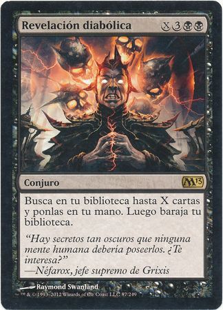 Revelacion diabolica Diabolic Revelation Spanish M13 Revelacion diabolica Diabolic Revelation Spanish M13